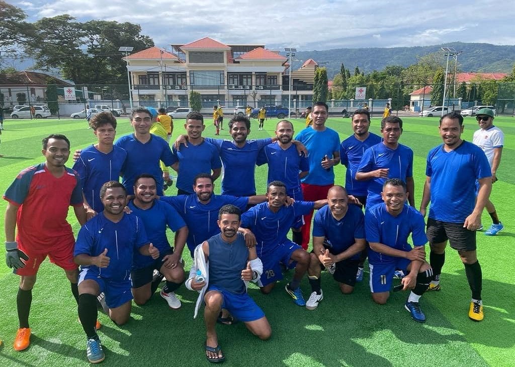 Joga Amizade iha kampu Lecidere