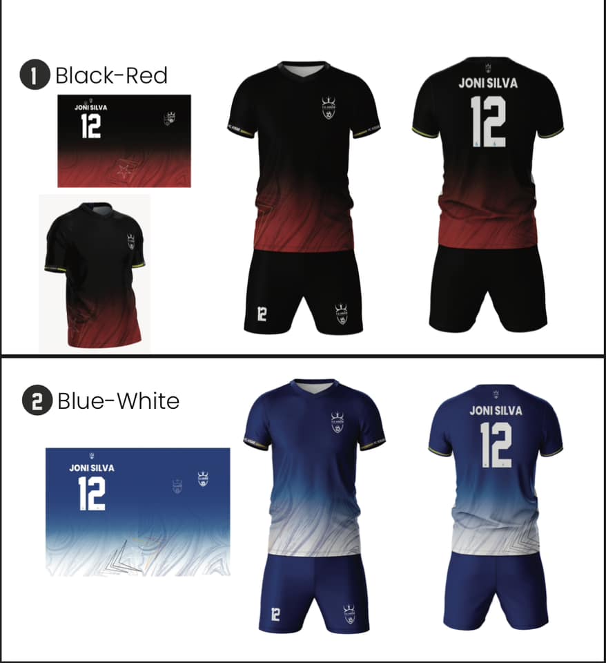 The new jersey design for F.C. KOSAR