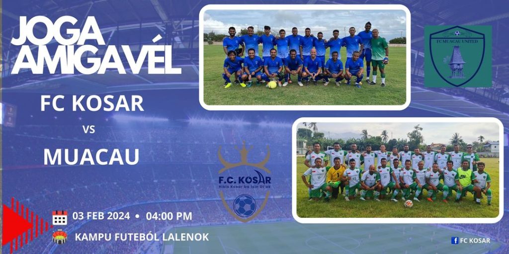 Joga Amizavel FC KOSAR vs FC MUACAU